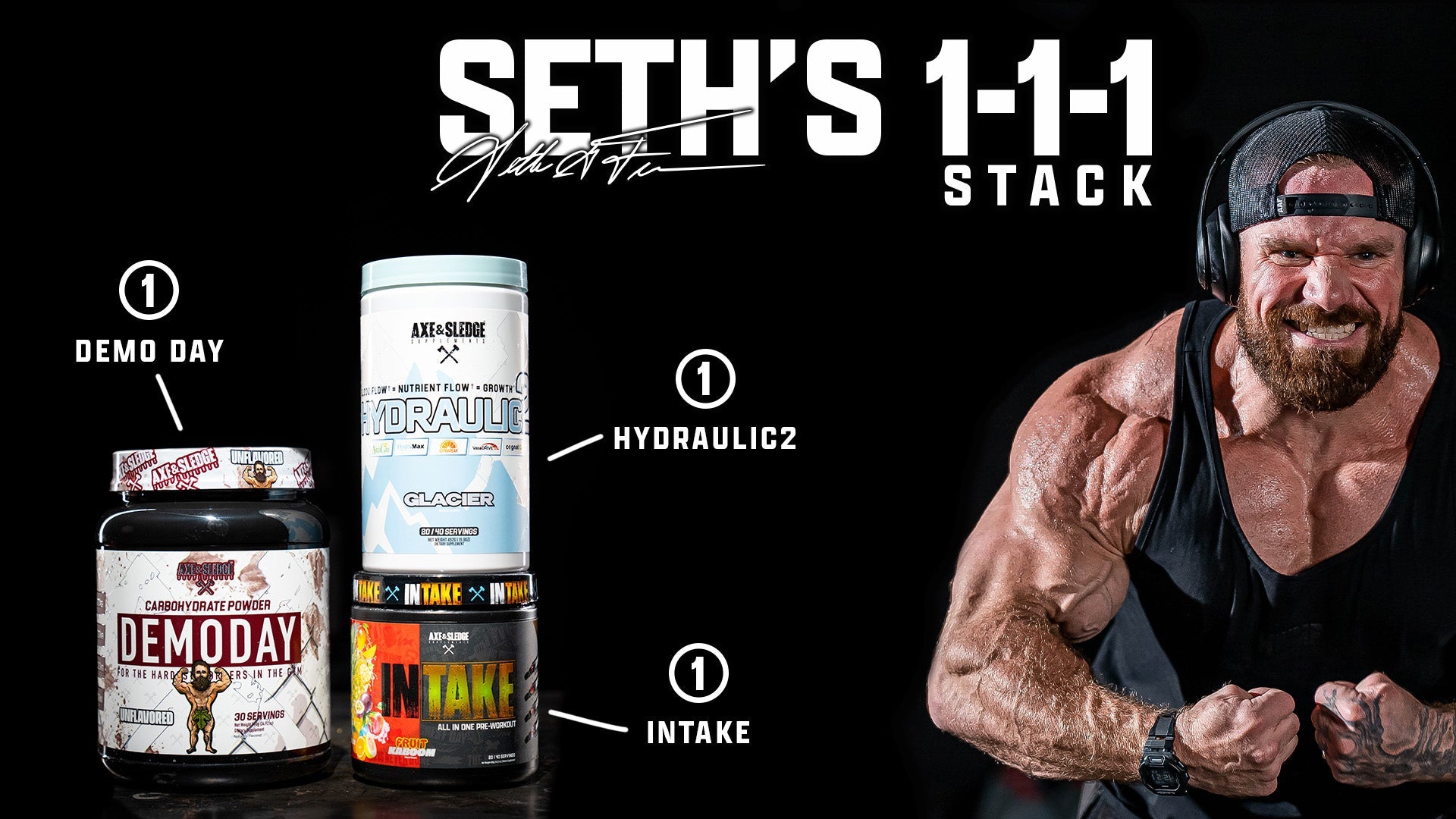 Seth Feroce's 1-1-1 Stack Explained – Axe & Sledge Supplements