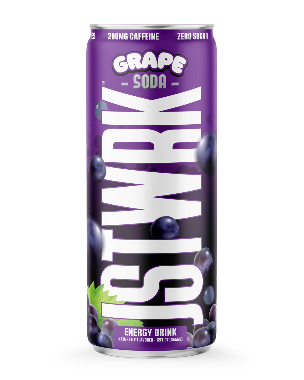 JSTWRK // Energy Drink - Grape Soda