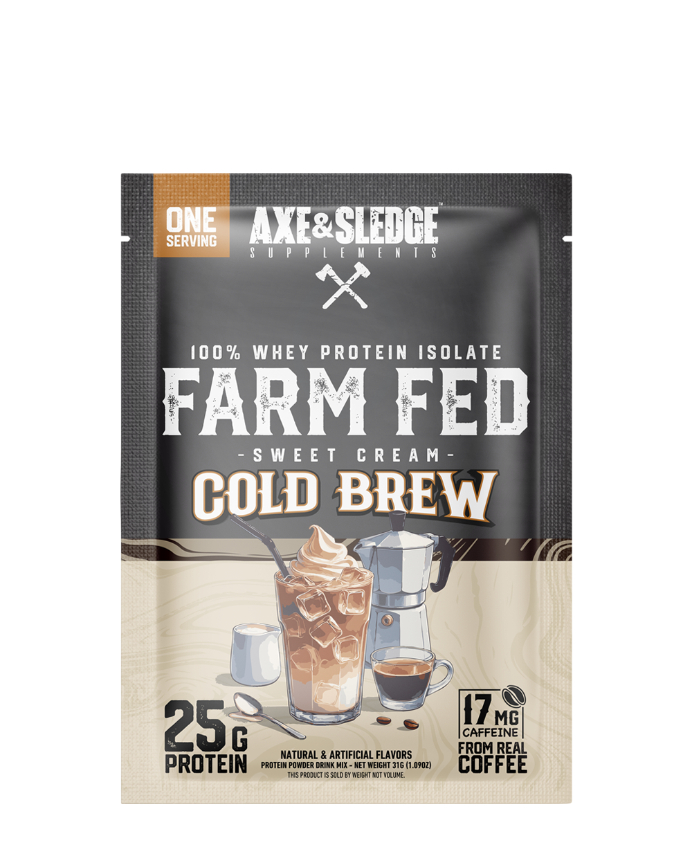 25g Farm Fed Sample Packet - Cold Brew