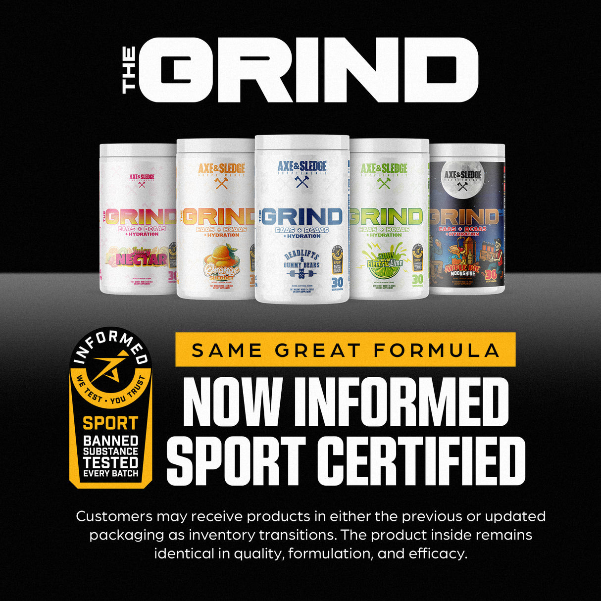 THE GRIND // EAAs + BCAAs + HYDRATION