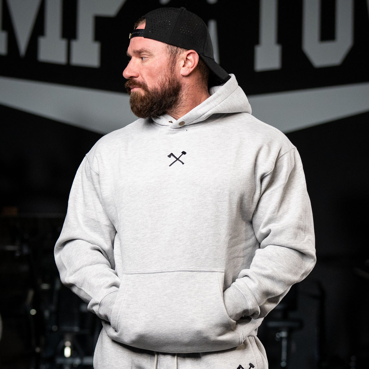 Premium Fit Hoodie // Overcast