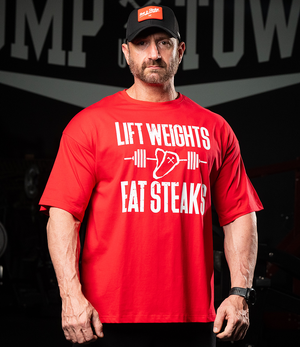 Lift Weights Eat Steaks Drop Shoulder