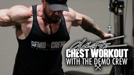 Seth Feroce | Chest Training - With The Demo Crew