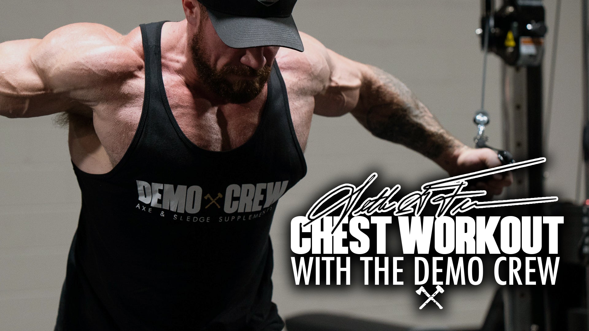 Seth Feroce | Chest Training - With The Demo Crew