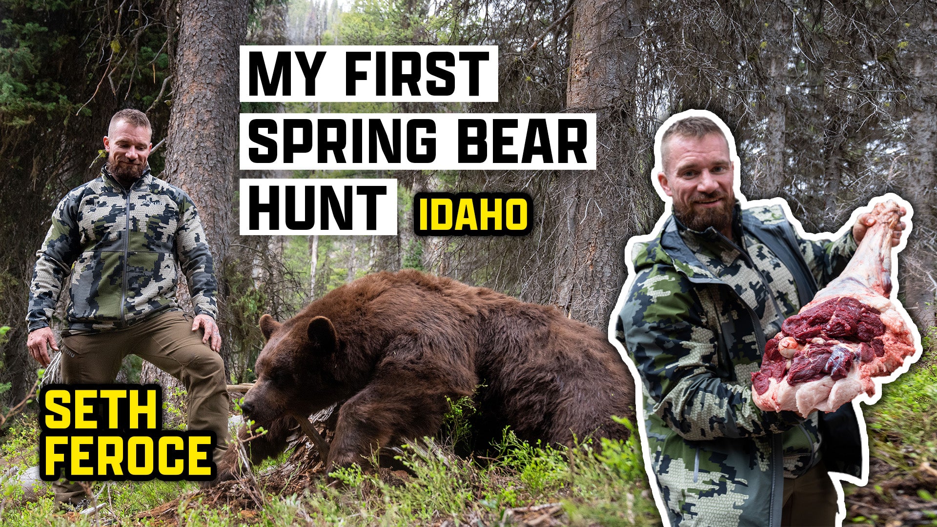 Bodybuilder Goes Bear Hunting | Seth Feroce