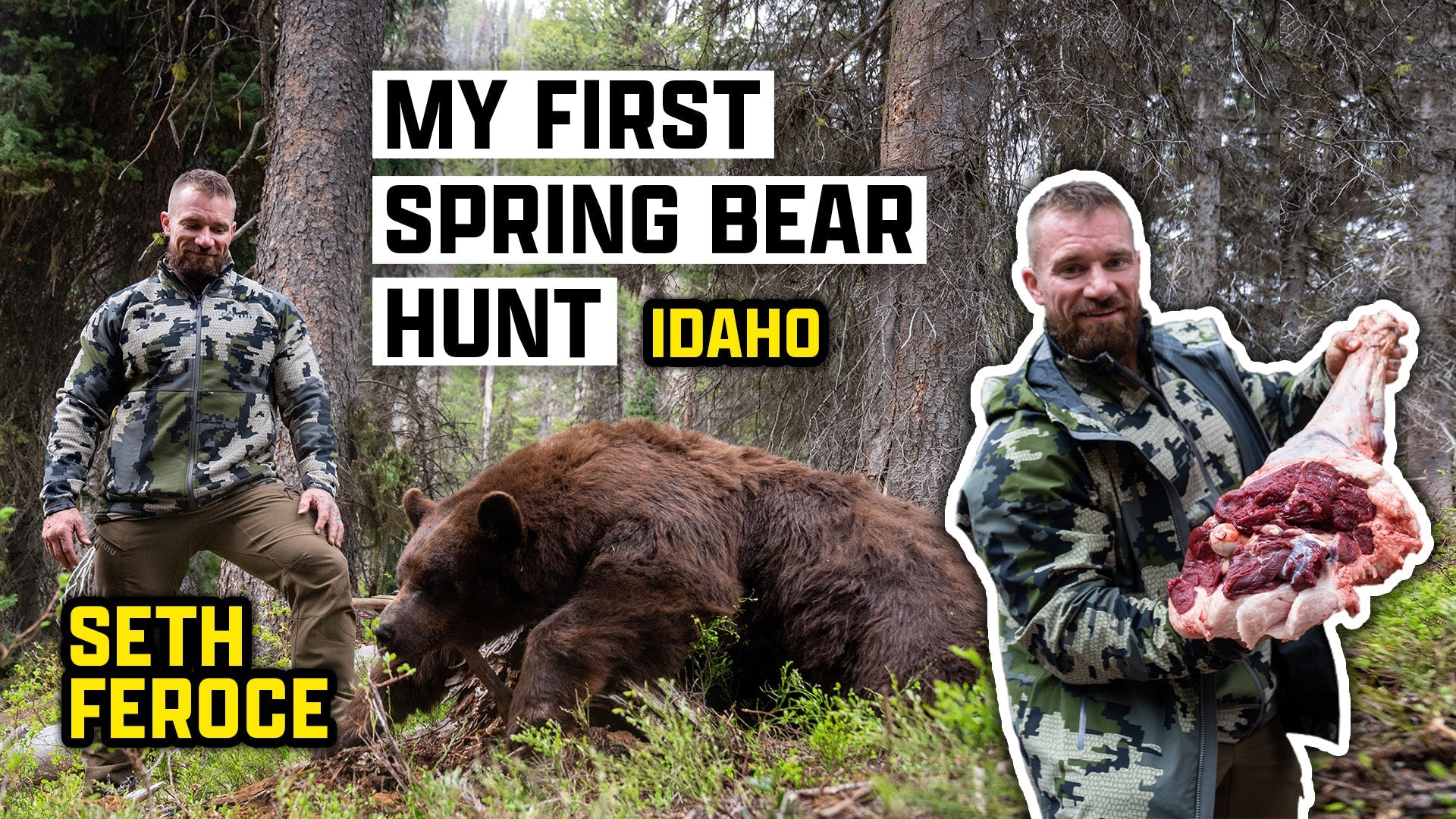 Bodybuilder Goes Bear Hunting | Seth Feroce