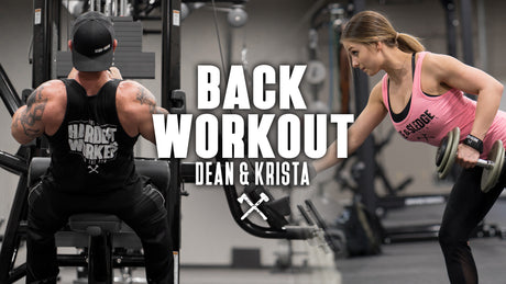 Dean & Krista - Back Workout!