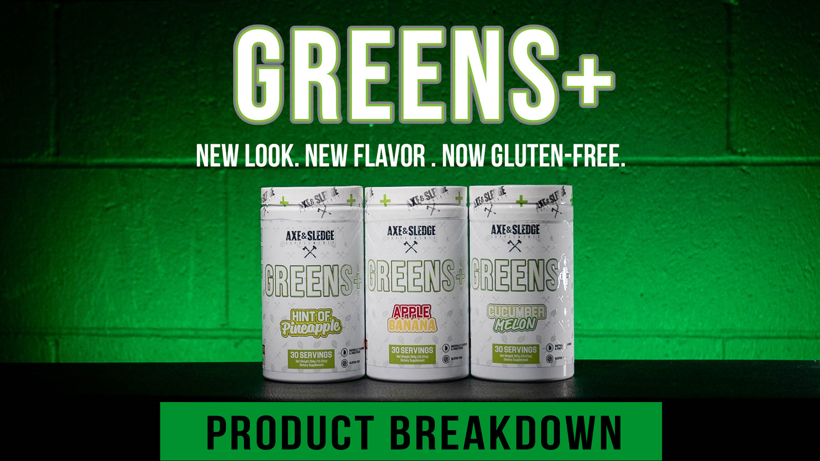 Greens+ Product Breakdown