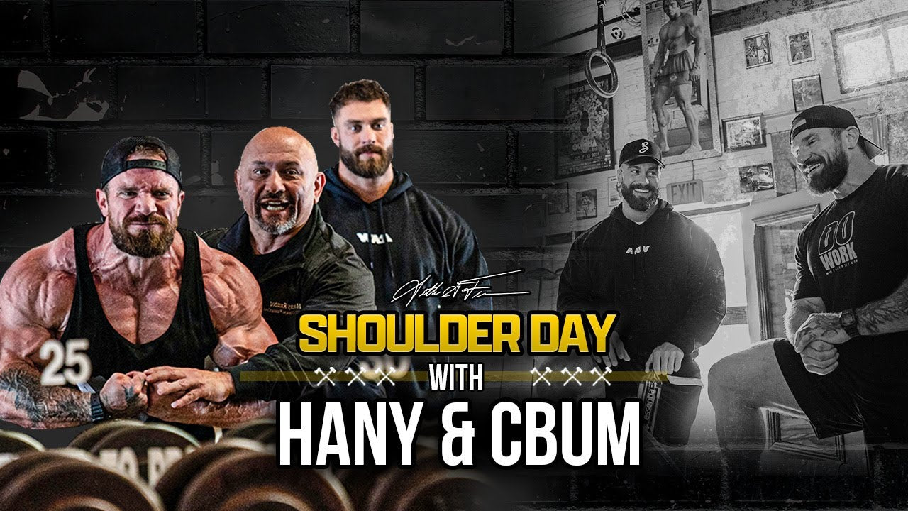 Shoulder Day with Chris Bumstead and Hany Rambod