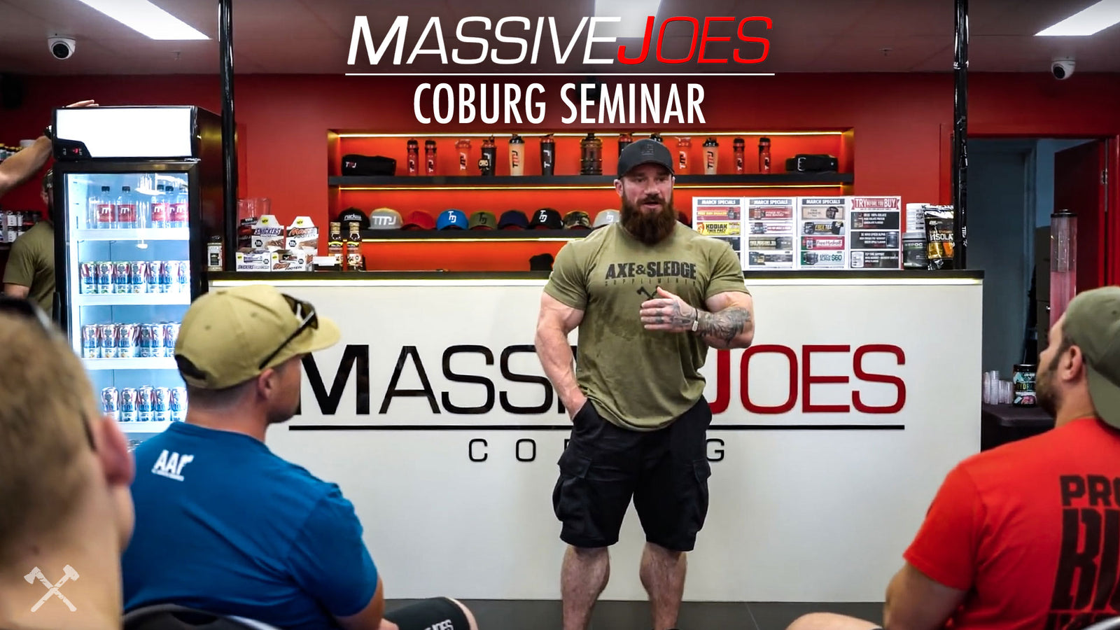 Seth Feroce Seminar at MassiveJoes Coburg