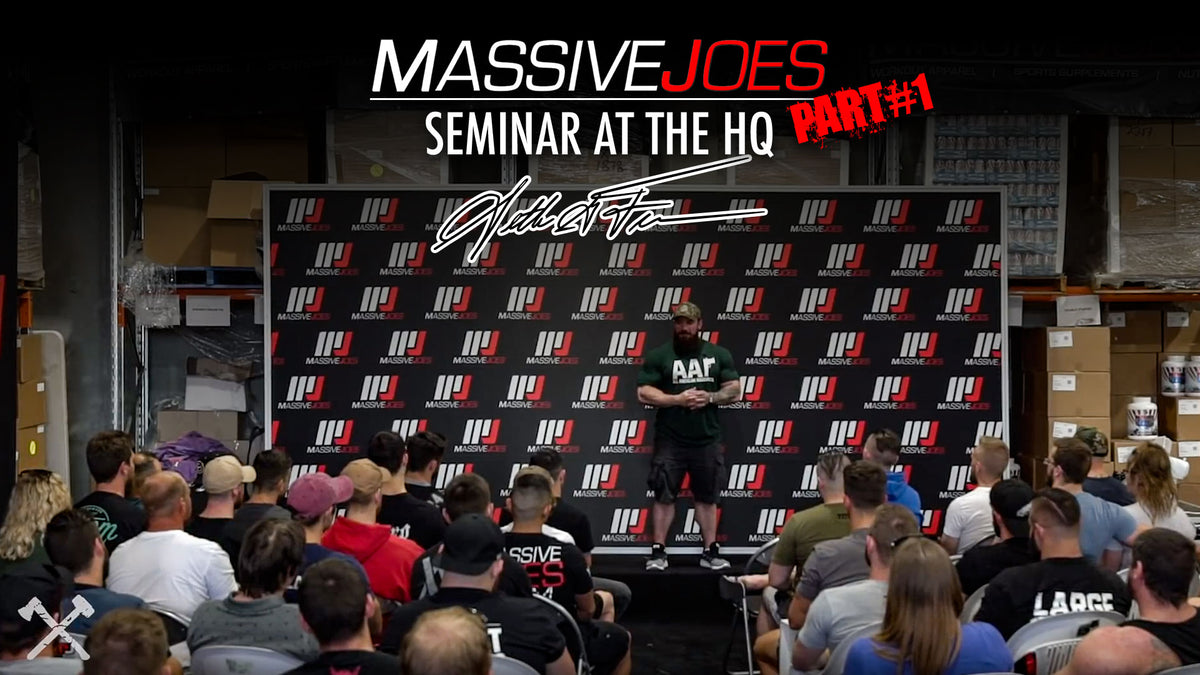 Seth Feroce Seminar MassiveJoes HQ Part 1 Axe & Sledge Supplements