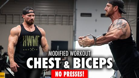 Chest & Biceps Workout with No Presses!