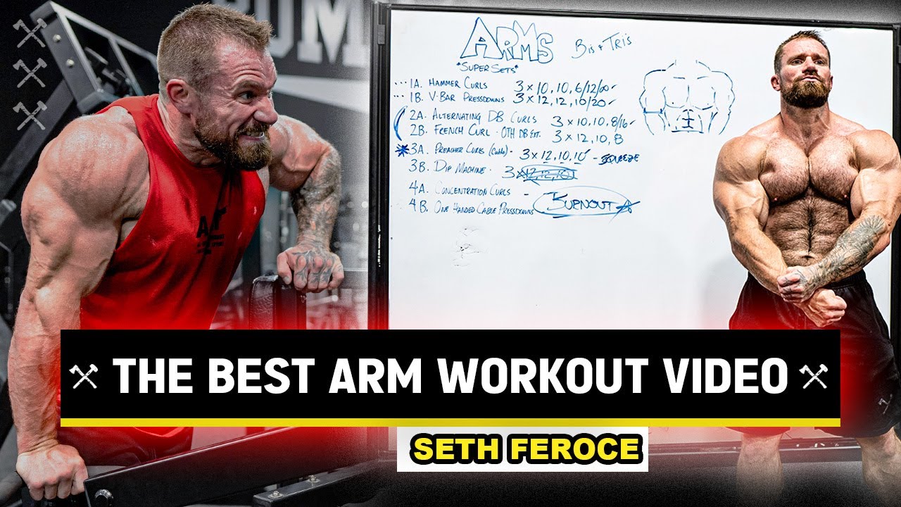 Old School Arm Workout  Seth Feroce - Axe & Sledge Supplements