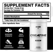 CREATINE MONOHYDRATE - 100 Serv