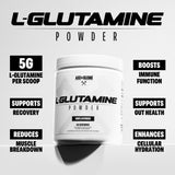 GLUTAMINE // MUSCLE RECOVERY & REPAIR