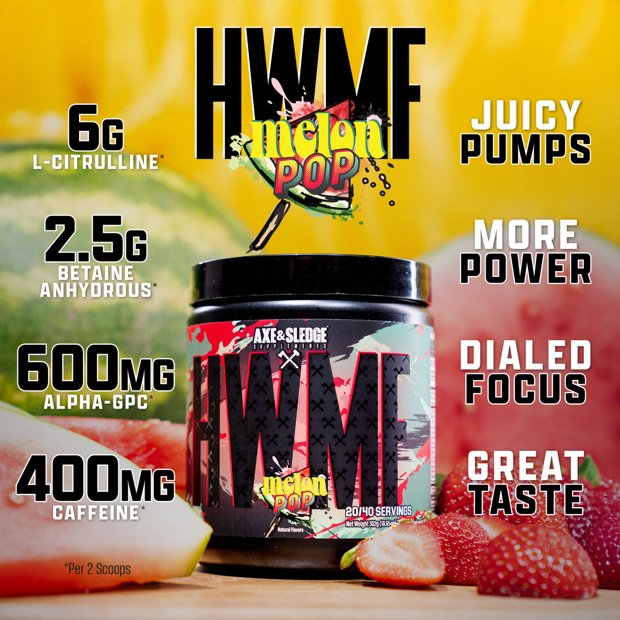 HWMF // HIGH STIM PRE-WORKOUT