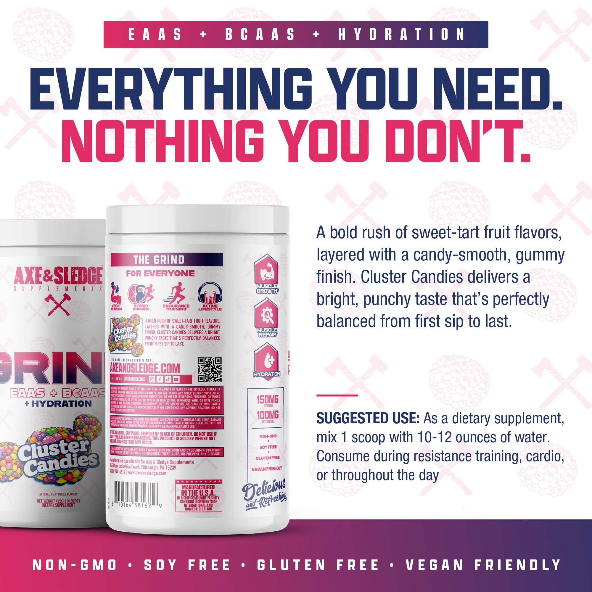 THE GRIND – Axe & Sledge Supplements