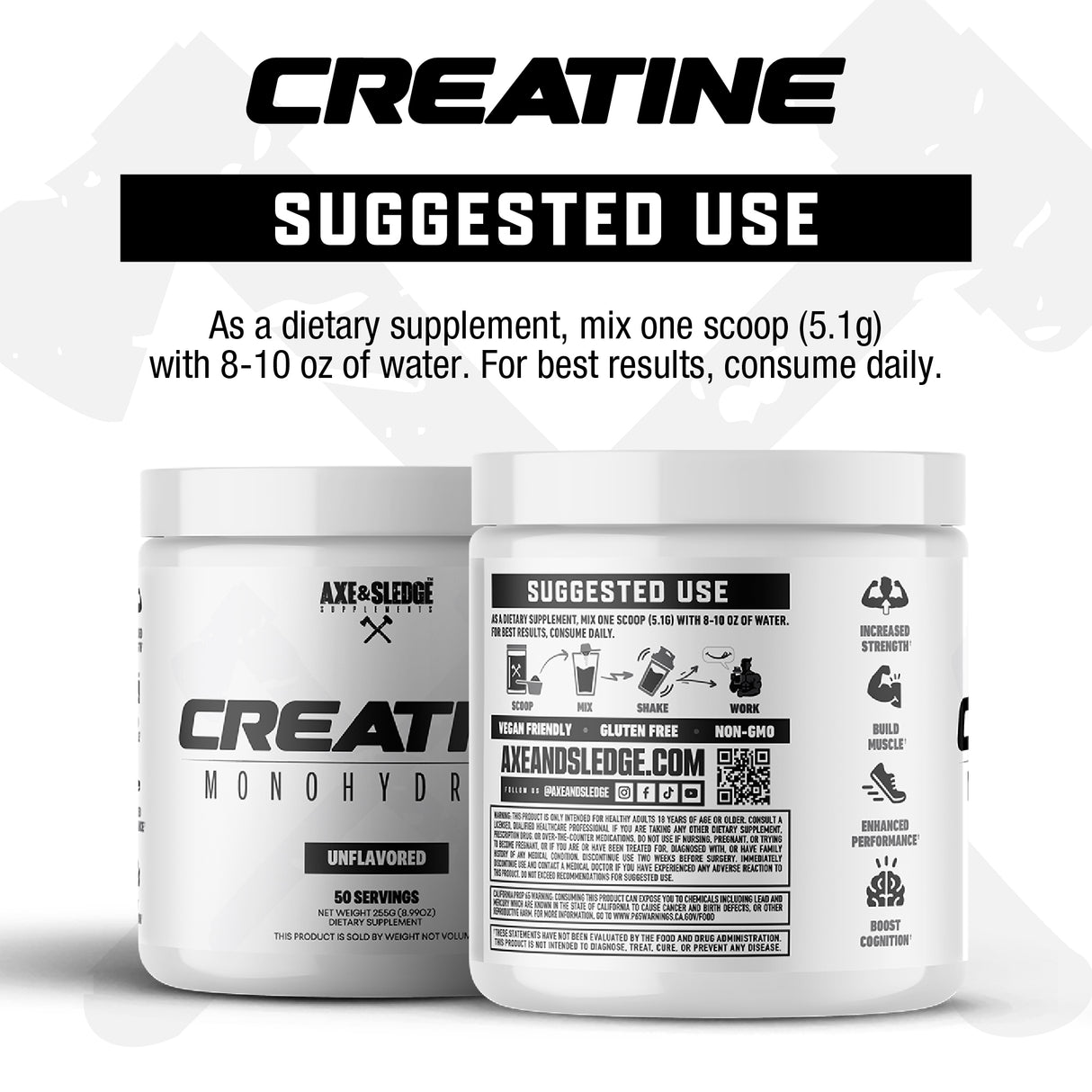 CREATINE // STRENGTH & MUSCLE GROWTH
