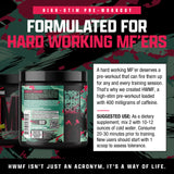 HWMF // HIGH STIM PRE-WORKOUT