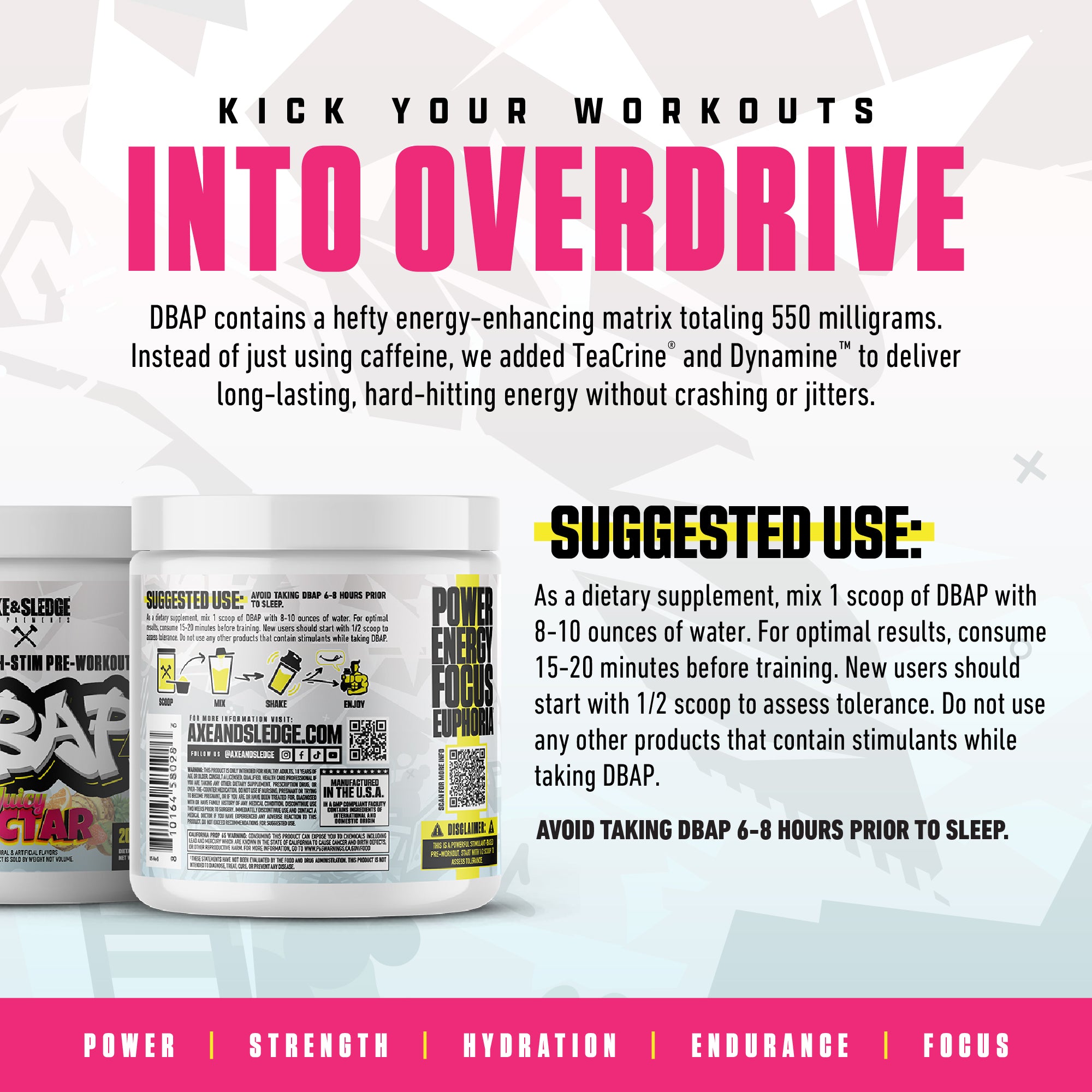 DBAP Axe & Sledge Supplements DBAP Axe & Sledge Supplements