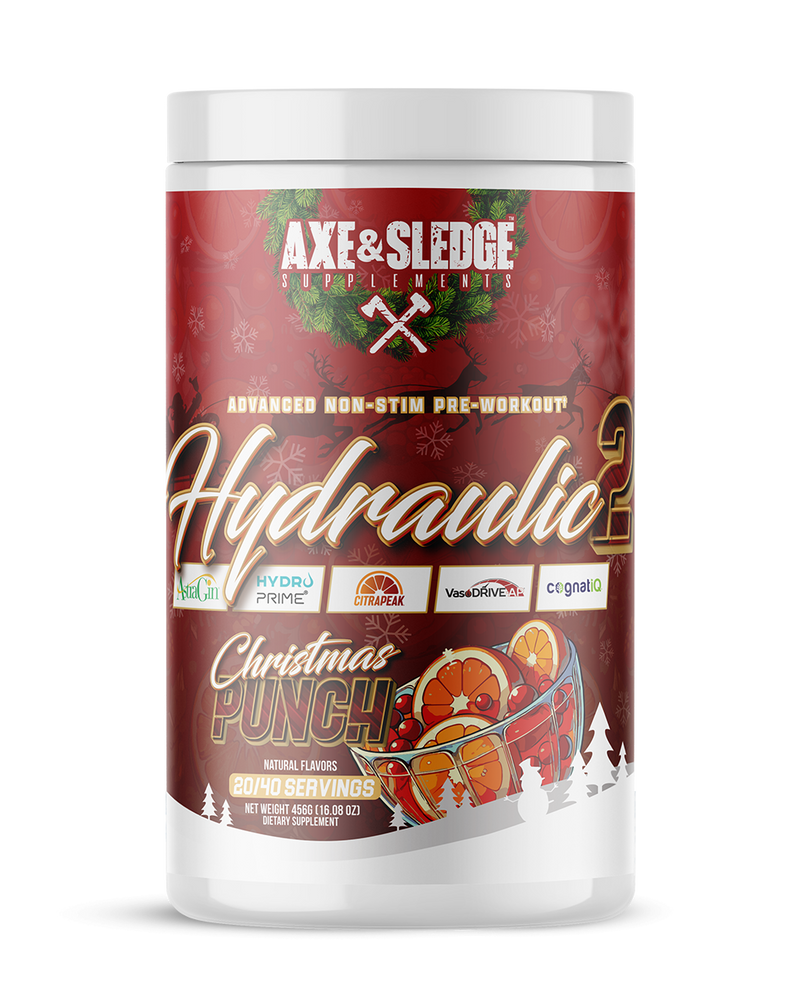 HYDRAULIC V2 // NON-STIM PRE-WORKOUT – Axe & Sledge Supplements