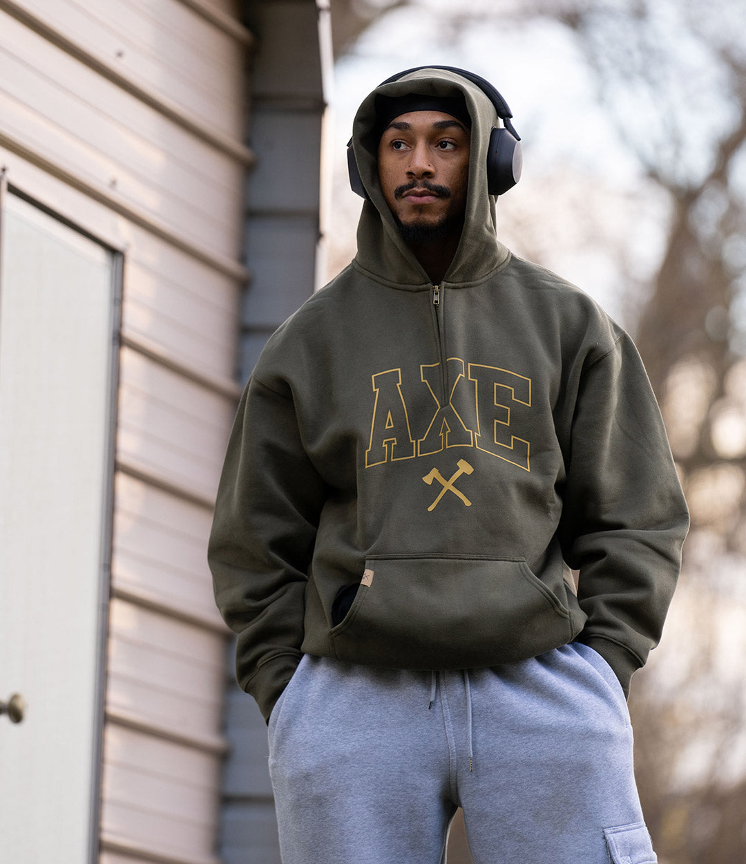 Collegiate AXE Plush Quarter Zip