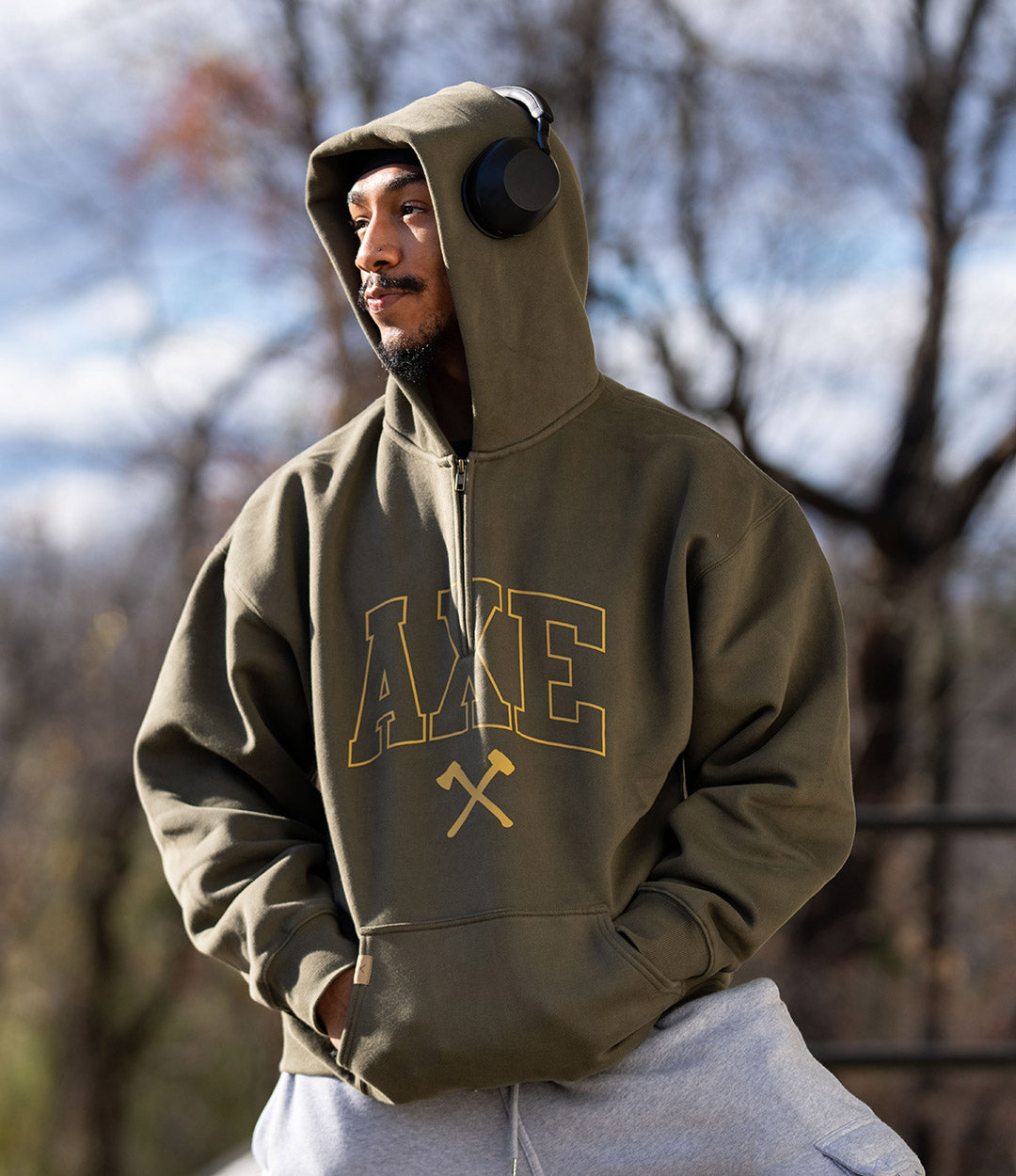 Collegiate AXE Plush Quarter Zip