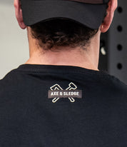 Vert HWMF Cut Off Oversized Tee - Mud on Black