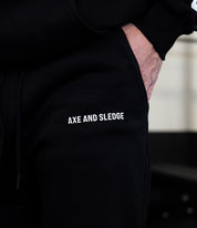 AXE Stacked Logo French Terry Joggers