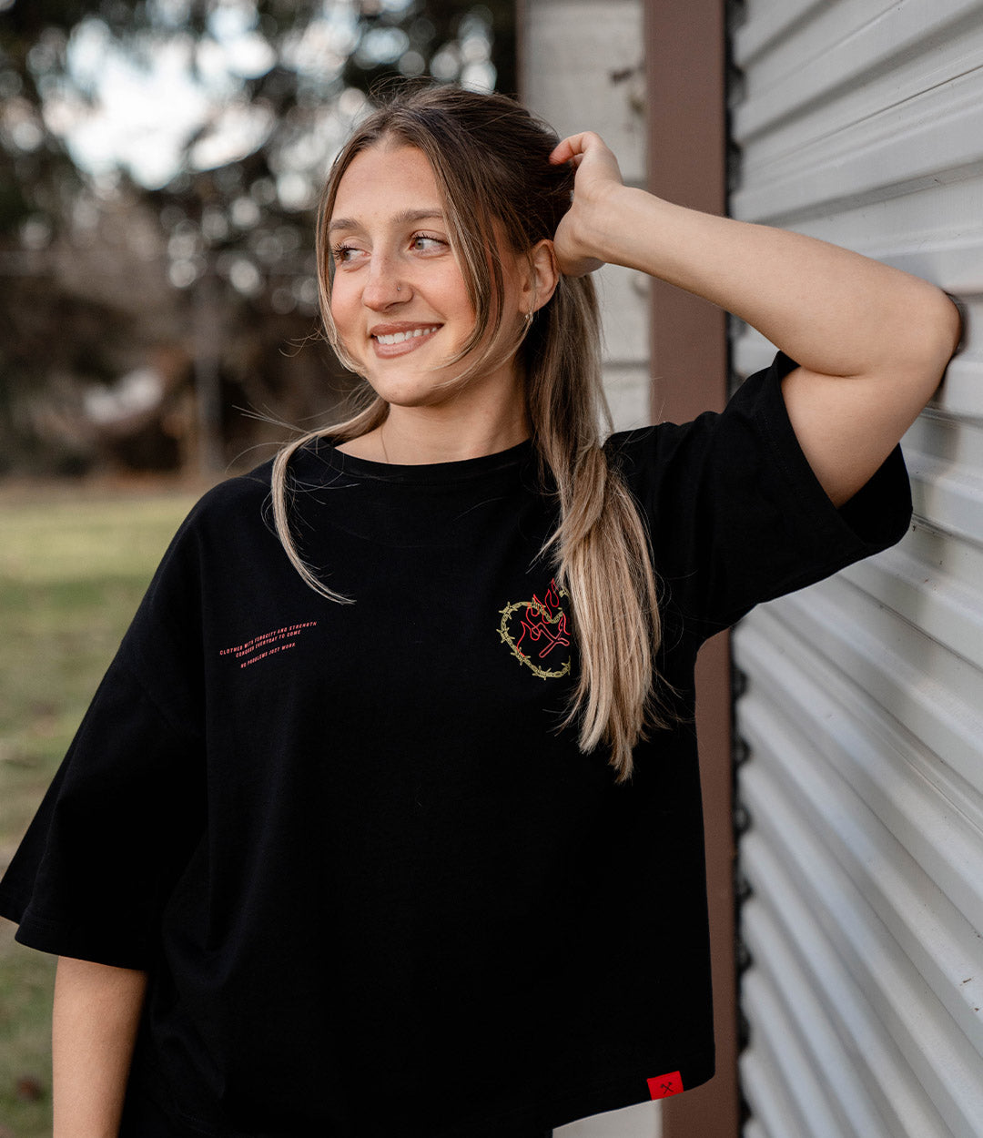 I Heart Axe Women's Oversized Tee