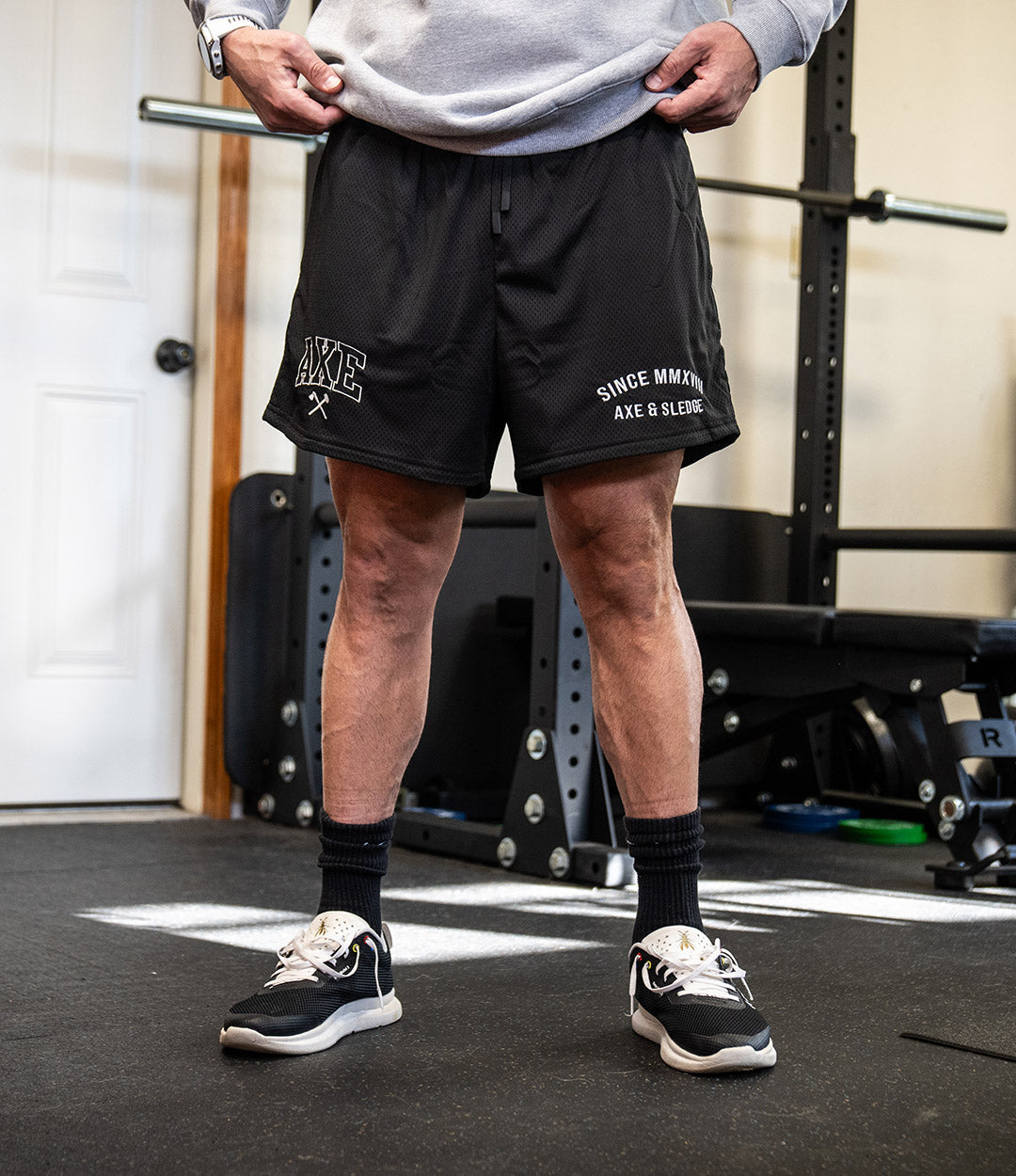 Collegiate Axe Mesh Shorts