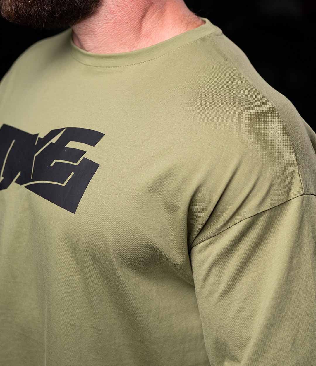 Drop Shoulder T-Shirt - Navy – Hours