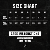 Axe Crest Tee - Gold on Military