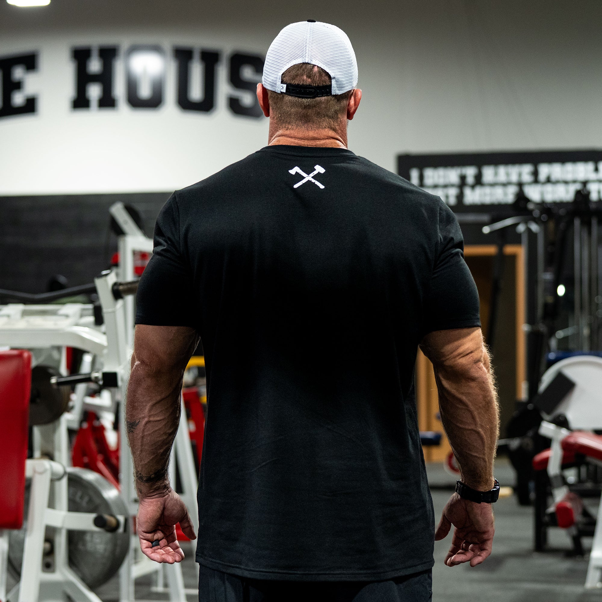 AXE LOGO TEE // BLACK