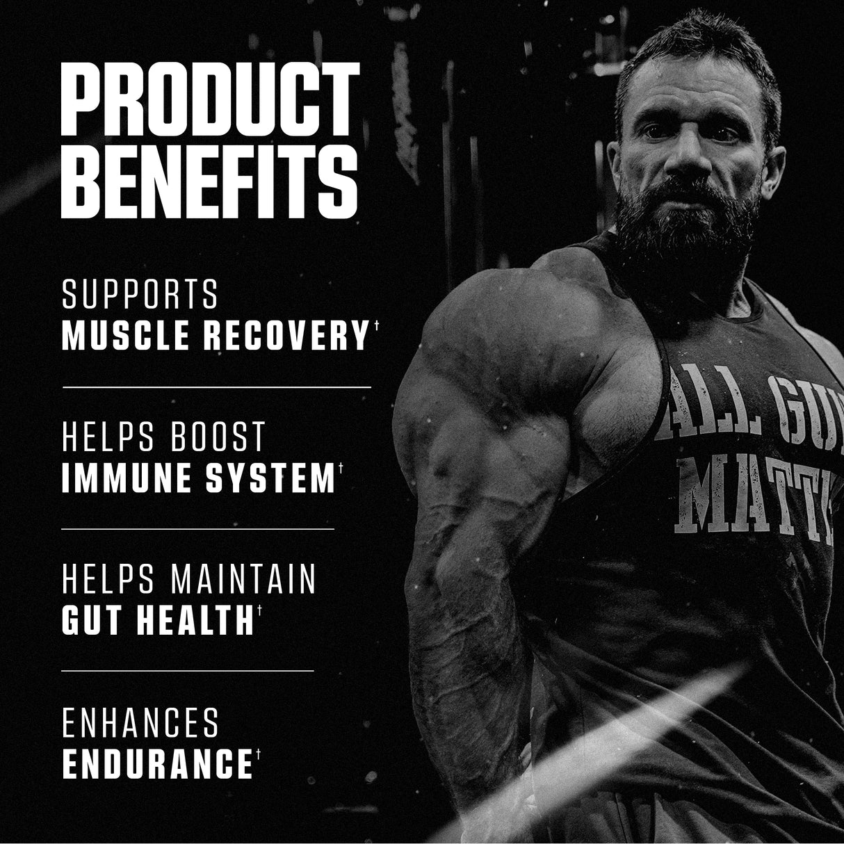 GLUTAMINE // MUSCLE RECOVERY & REPAIR
