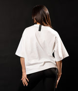 Black on White Women’s Pump Cover Crop Drop