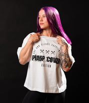 Women’s Pump Cover Crop Oversized Tee