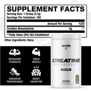 CREATINE MONOHYDRATE - 100 Serv