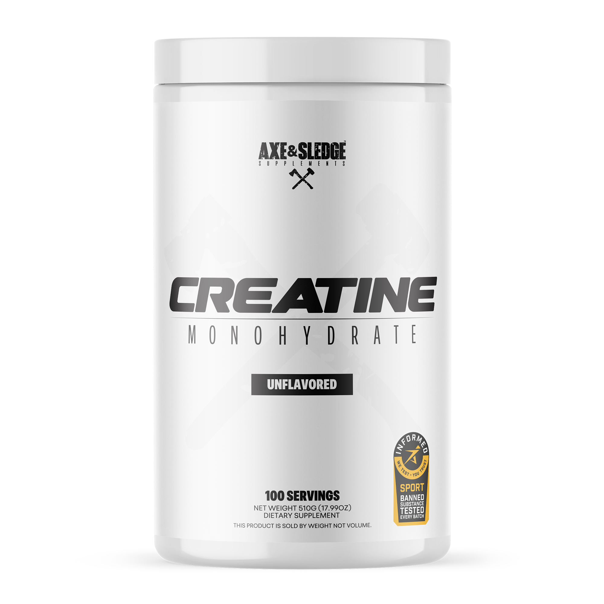 CREATINE MONOHYDRATE - 100 Serv