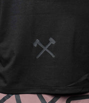 Mesh-Back Crop Axe Tank Top