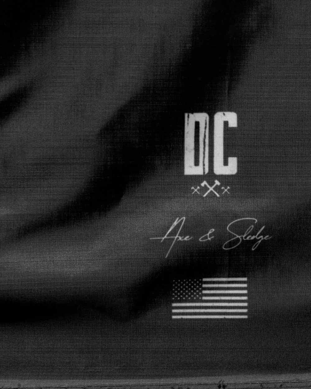 Demo Crew Smashing Weights Flag