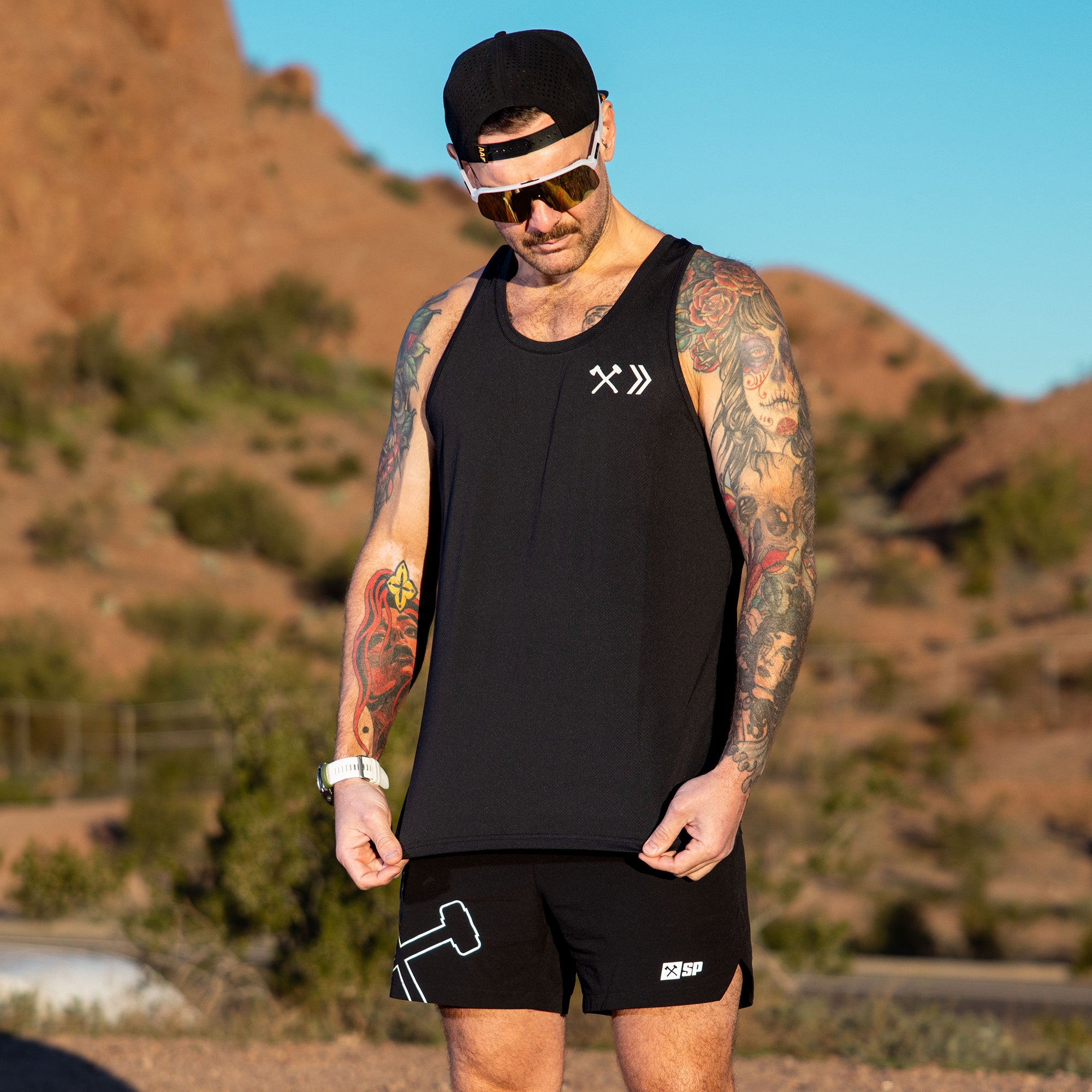 Axe & Sledge Supplements Tank Tops