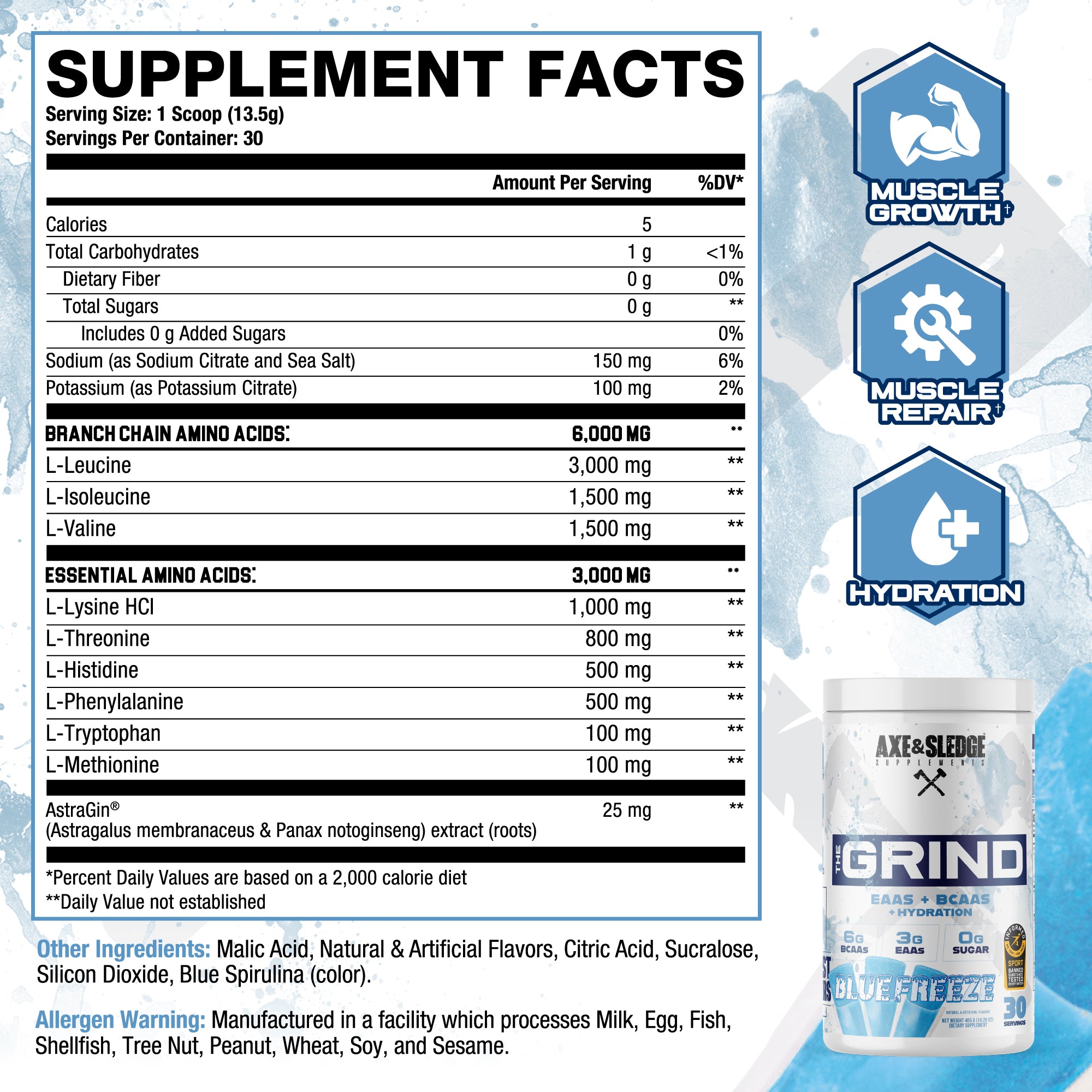 THE GRIND BLUE FREEZE