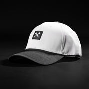 Icon Patch 6 Panel Snapback // White