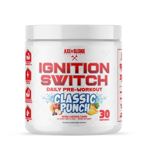 IGNITION SWITCH // DAILY PRE-WORKOUT