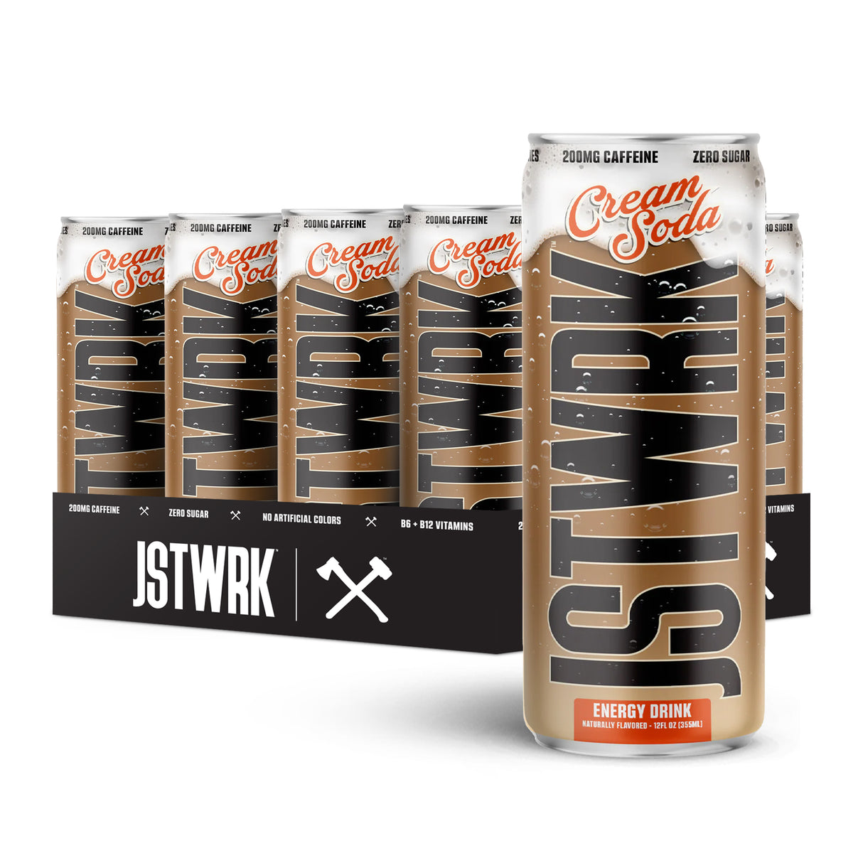 JSTWRK // Cream Soda 12-Pack