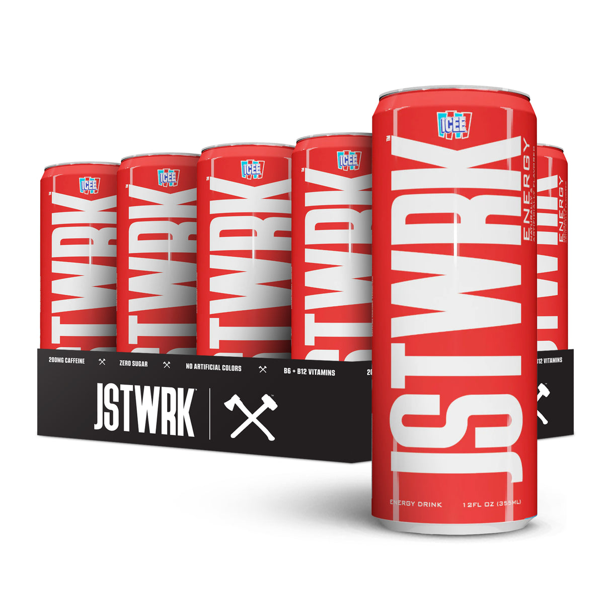 JSTWRK // ICEE Cherry 12-Pack