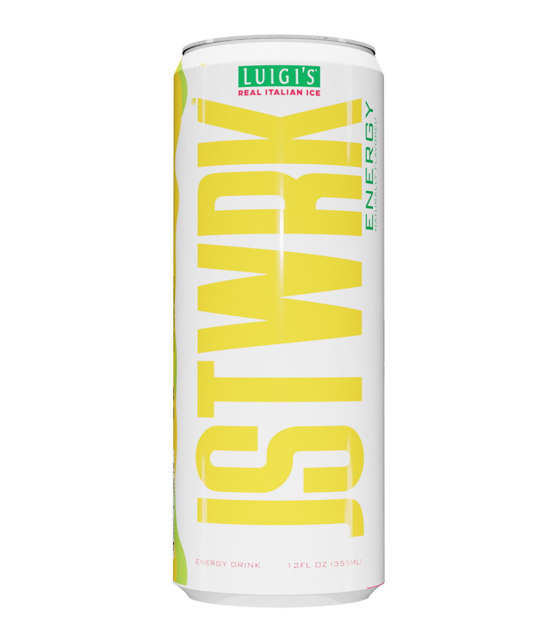 JST WRK Energy Can - Luigis® Lemon Ice