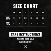 Khaki on Black Logo Tee