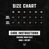 Khaki on Black Logo Tee